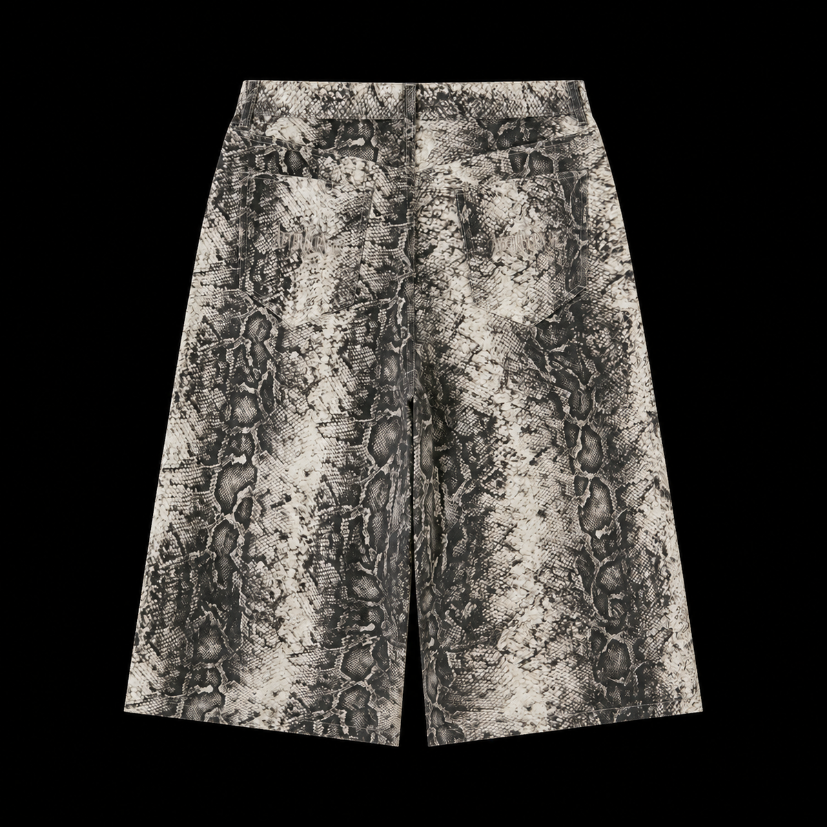 AFTERBURN SNAKE-SKIN CAPRIS