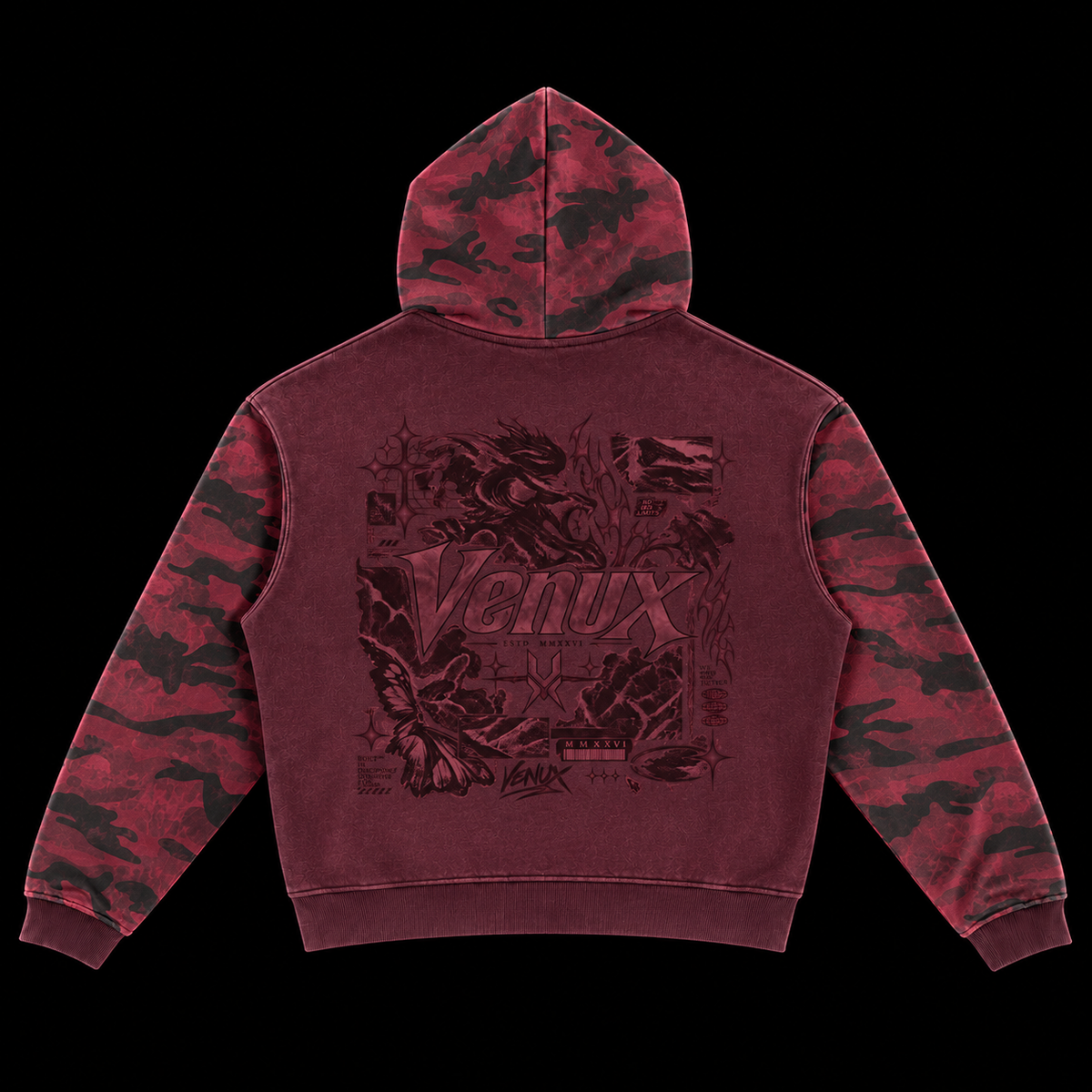 AFTERBURN SPLITFORM HOODIE