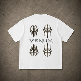 Venux White Viking Tshirt