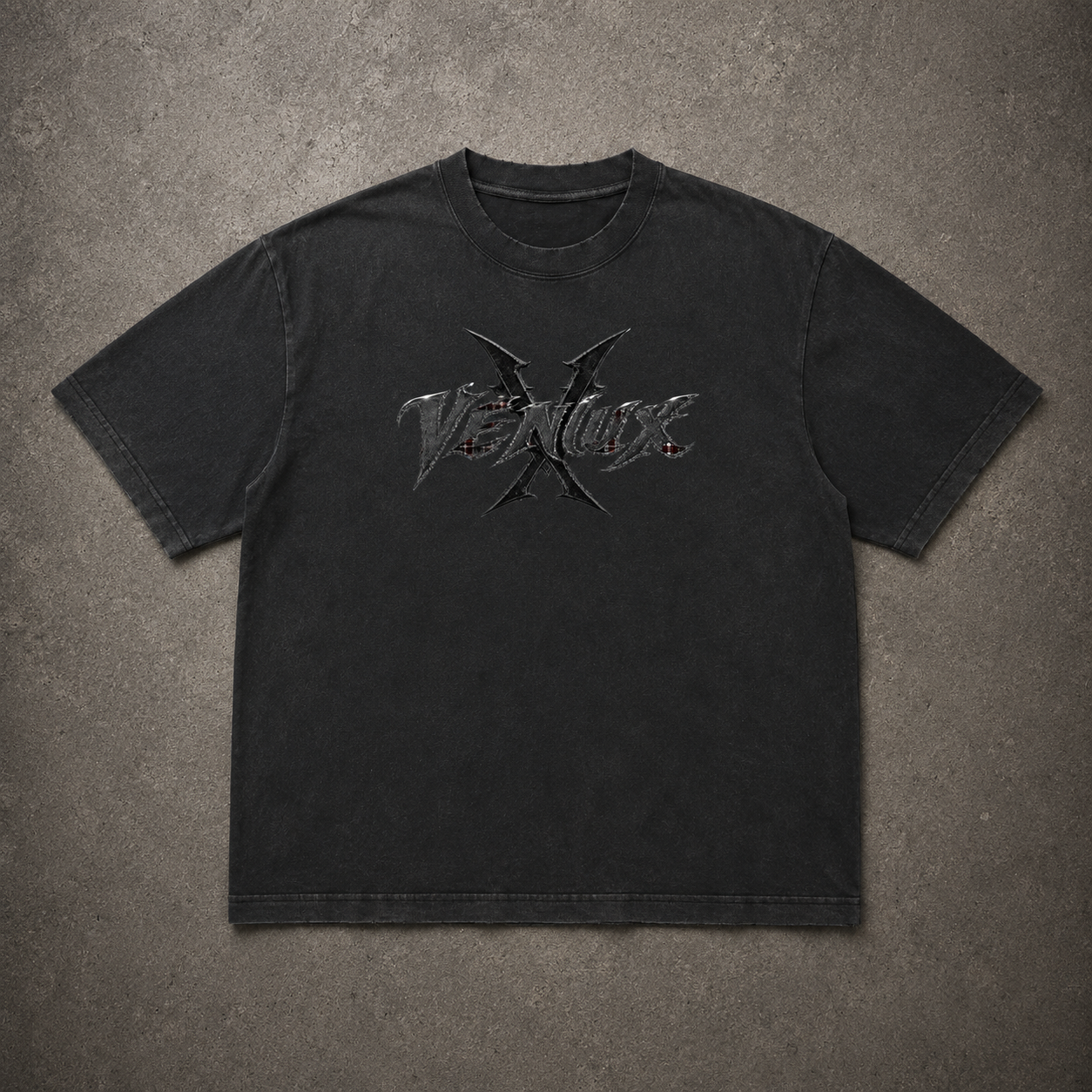 VENUX Black Viking Tshirt