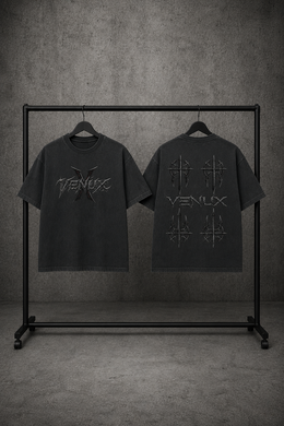 VENUX Black Viking Tshirt